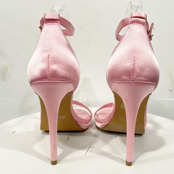 Dream Pairs Women’s Ankle Strap High Heel Stiletto Sandals Shoes‎ Sz 9.5 Pink - Picture 5 of 11